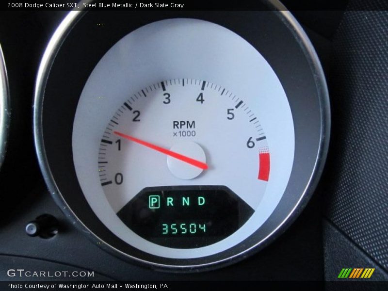 Steel Blue Metallic / Dark Slate Gray 2008 Dodge Caliber SXT