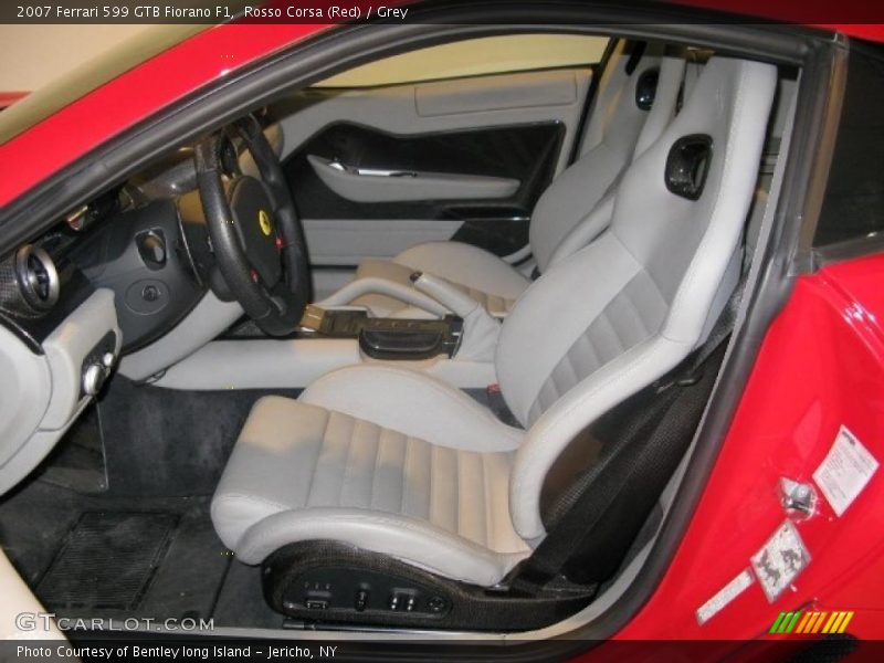  2007 599 GTB Fiorano F1 Grey Interior
