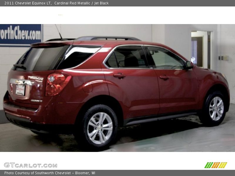 Cardinal Red Metallic / Jet Black 2011 Chevrolet Equinox LT