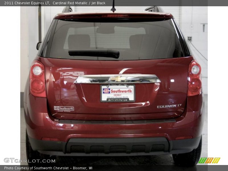 Cardinal Red Metallic / Jet Black 2011 Chevrolet Equinox LT