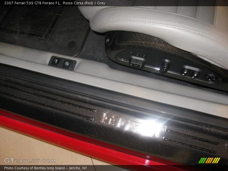 Rosso Corsa (Red) / Grey 2007 Ferrari 599 GTB Fiorano F1