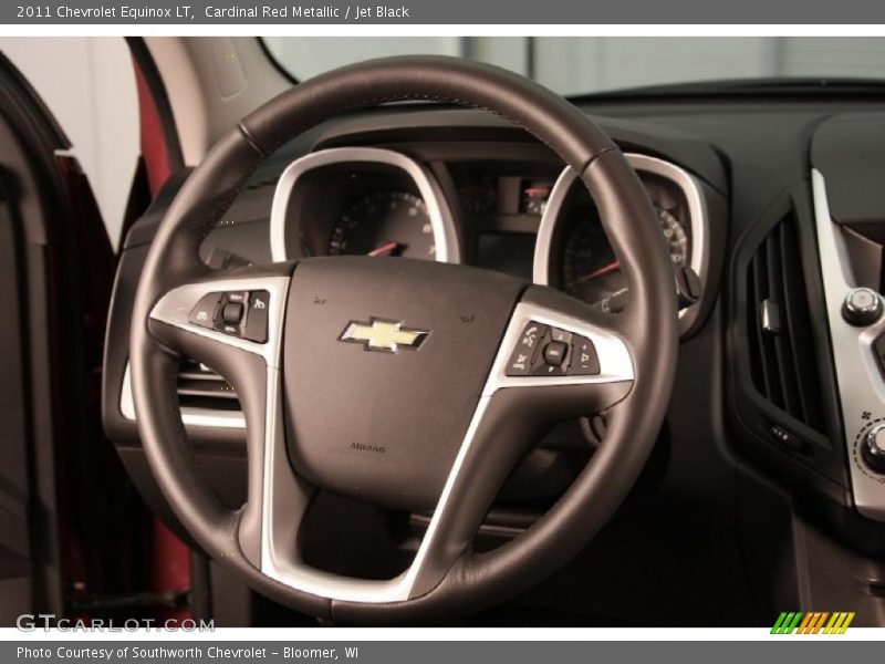 Cardinal Red Metallic / Jet Black 2011 Chevrolet Equinox LT