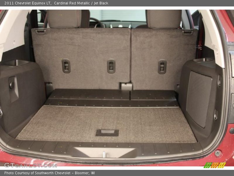 Cardinal Red Metallic / Jet Black 2011 Chevrolet Equinox LT