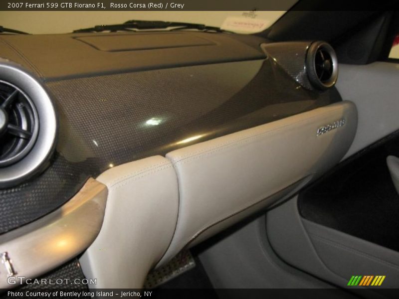Rosso Corsa (Red) / Grey 2007 Ferrari 599 GTB Fiorano F1