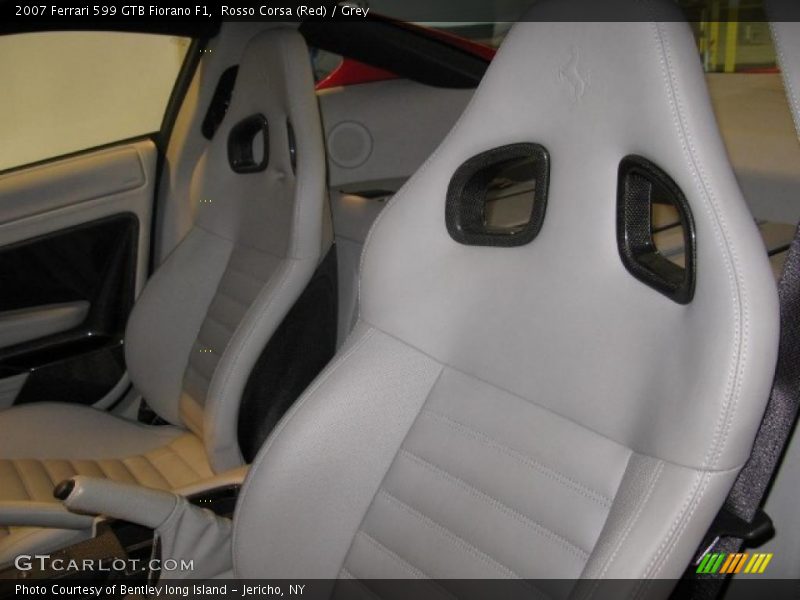 2007 599 GTB Fiorano F1 Grey Interior