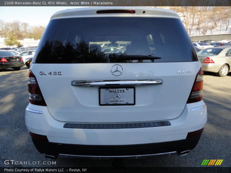 Arctic White / Macadamia 2008 Mercedes-Benz GL 450 4Matic