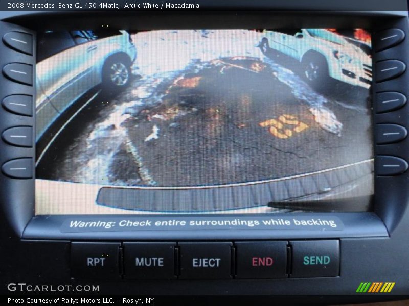 Arctic White / Macadamia 2008 Mercedes-Benz GL 450 4Matic