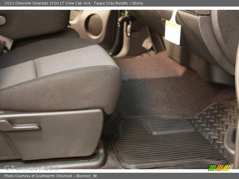 Taupe Gray Metallic / Ebony 2011 Chevrolet Silverado 1500 LT Crew Cab 4x4