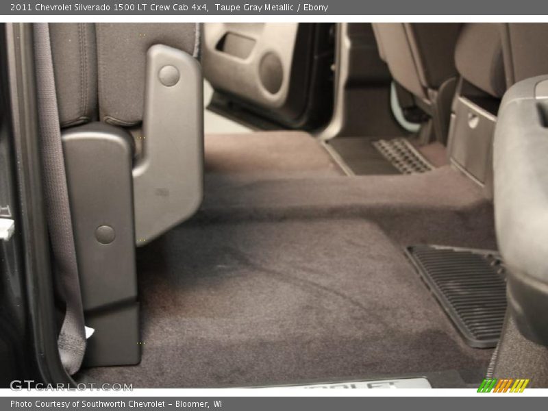 Taupe Gray Metallic / Ebony 2011 Chevrolet Silverado 1500 LT Crew Cab 4x4