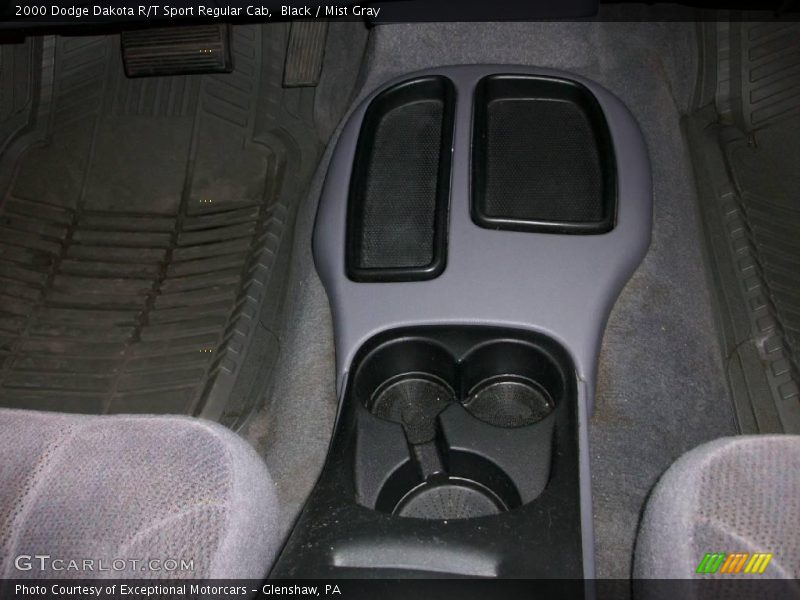 Black / Mist Gray 2000 Dodge Dakota R/T Sport Regular Cab