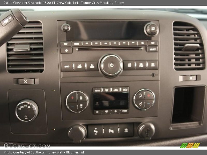 Taupe Gray Metallic / Ebony 2011 Chevrolet Silverado 1500 LT Crew Cab 4x4