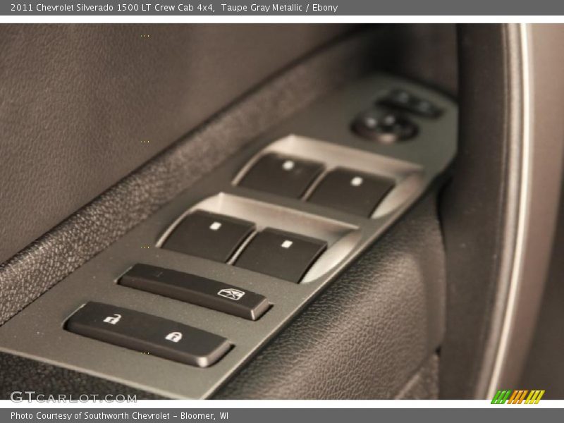 Taupe Gray Metallic / Ebony 2011 Chevrolet Silverado 1500 LT Crew Cab 4x4