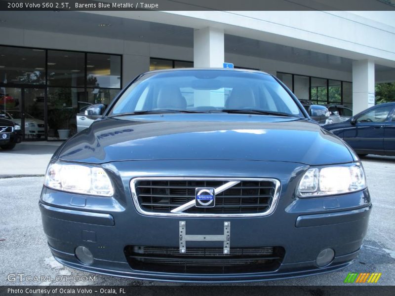 Barents Blue Metallic / Taupe 2008 Volvo S60 2.5T