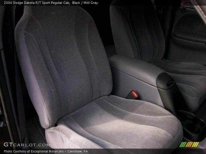 Black / Mist Gray 2000 Dodge Dakota R/T Sport Regular Cab