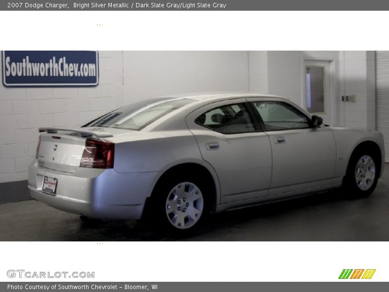 Bright Silver Metallic / Dark Slate Gray/Light Slate Gray 2007 Dodge Charger