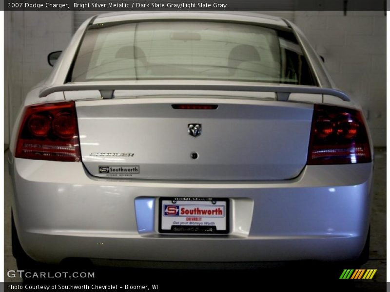 Bright Silver Metallic / Dark Slate Gray/Light Slate Gray 2007 Dodge Charger