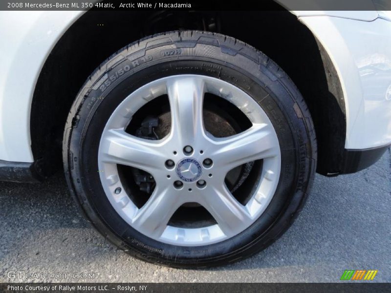 Arctic White / Macadamia 2008 Mercedes-Benz ML 350 4Matic