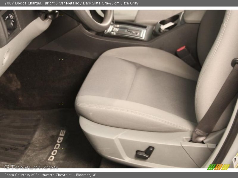 Bright Silver Metallic / Dark Slate Gray/Light Slate Gray 2007 Dodge Charger