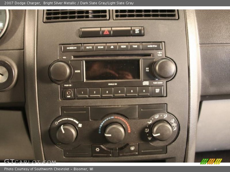 Bright Silver Metallic / Dark Slate Gray/Light Slate Gray 2007 Dodge Charger