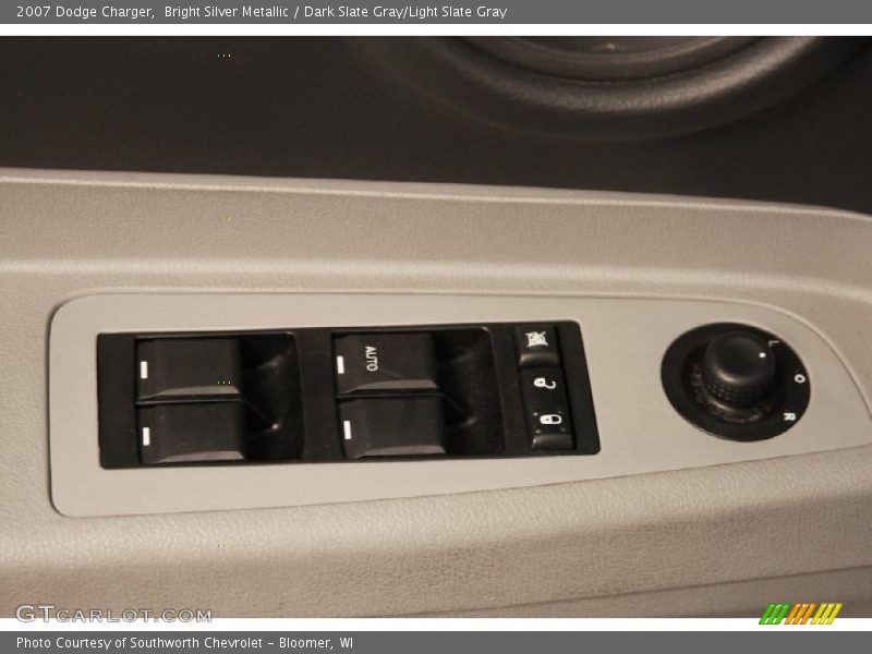 Bright Silver Metallic / Dark Slate Gray/Light Slate Gray 2007 Dodge Charger