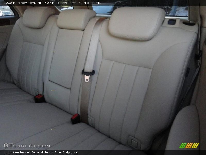 Arctic White / Macadamia 2008 Mercedes-Benz ML 350 4Matic