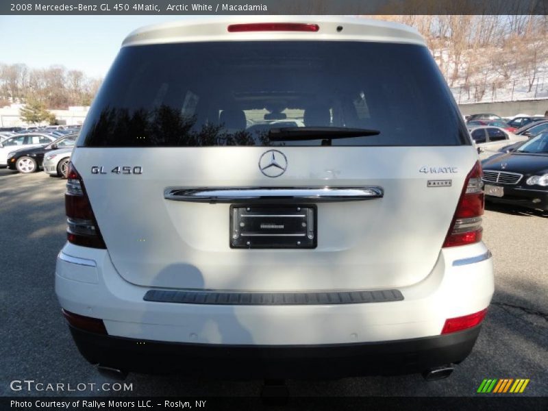 Arctic White / Macadamia 2008 Mercedes-Benz GL 450 4Matic