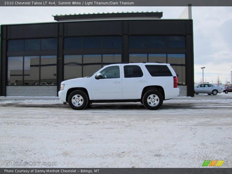 Summit White / Light Titanium/Dark Titanium 2010 Chevrolet Tahoe LT 4x4