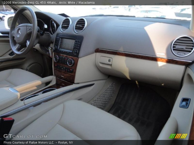 Arctic White / Macadamia 2008 Mercedes-Benz GL 450 4Matic