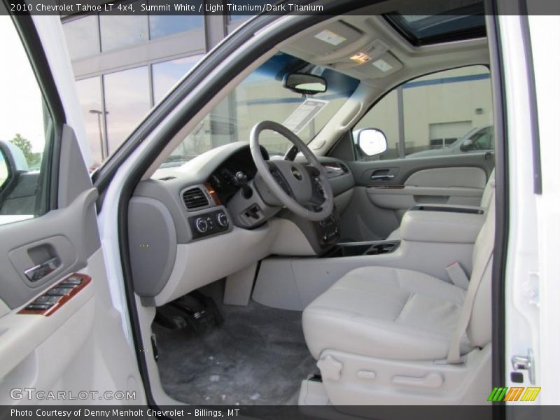 Summit White / Light Titanium/Dark Titanium 2010 Chevrolet Tahoe LT 4x4
