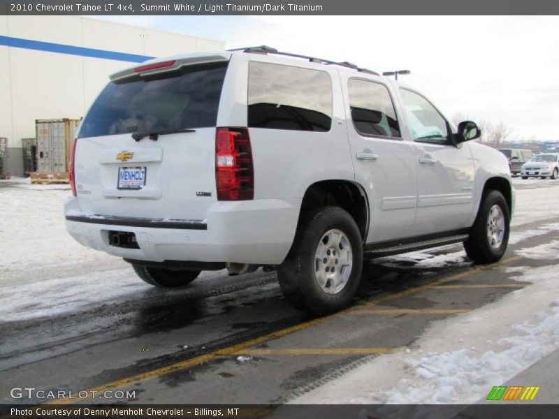 Summit White / Light Titanium/Dark Titanium 2010 Chevrolet Tahoe LT 4x4