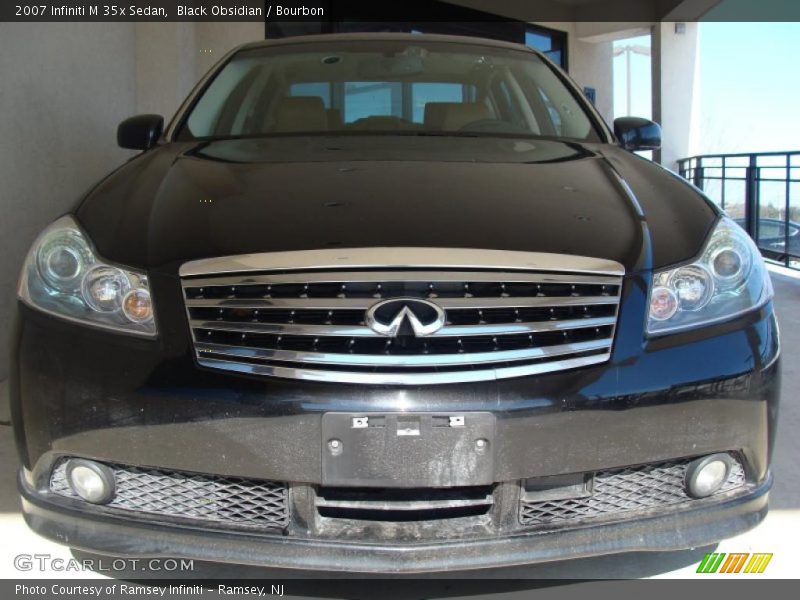 Black Obsidian / Bourbon 2007 Infiniti M 35x Sedan