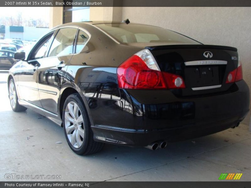 Black Obsidian / Bourbon 2007 Infiniti M 35x Sedan