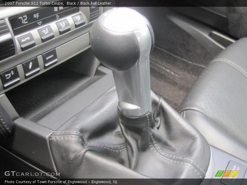  2007 911 Turbo Coupe 6 Speed Manual Shifter