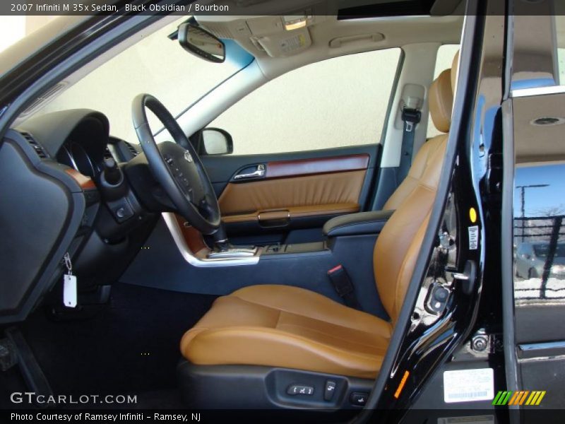 Black Obsidian / Bourbon 2007 Infiniti M 35x Sedan