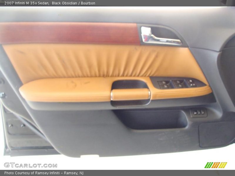 Black Obsidian / Bourbon 2007 Infiniti M 35x Sedan