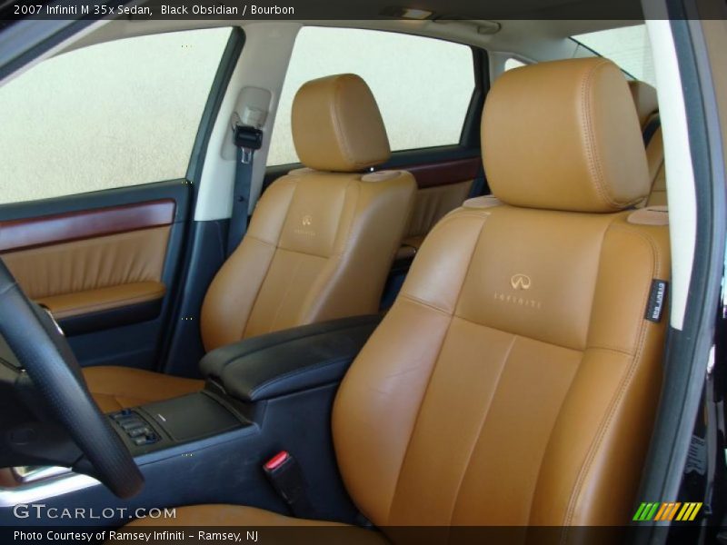 Black Obsidian / Bourbon 2007 Infiniti M 35x Sedan