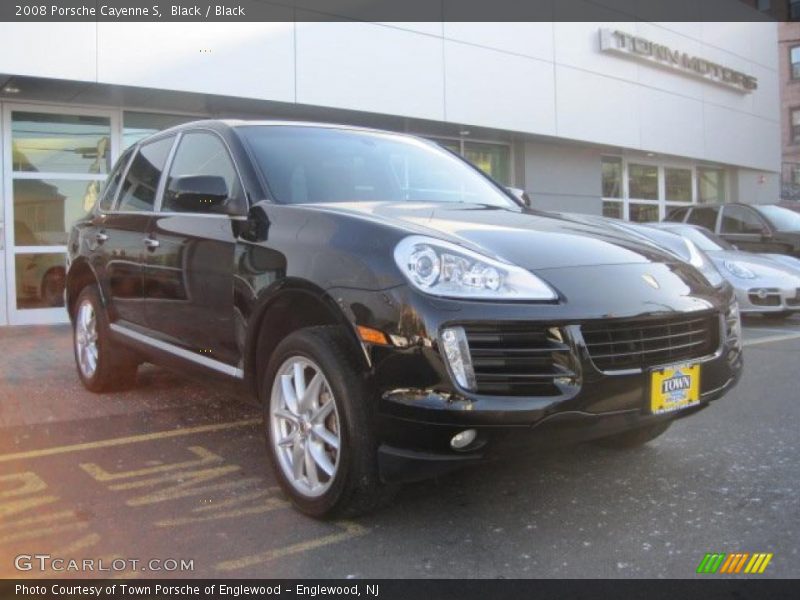 Black / Black 2008 Porsche Cayenne S