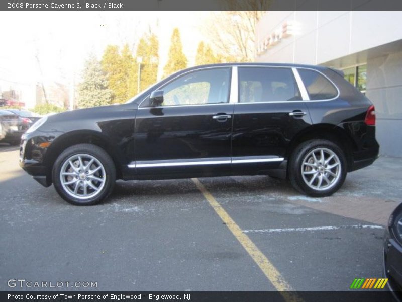 Black / Black 2008 Porsche Cayenne S