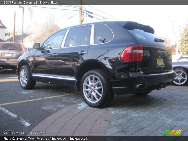 Black / Black 2008 Porsche Cayenne S