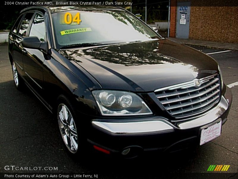 Brilliant Black Crystal Pearl / Dark Slate Gray 2004 Chrysler Pacifica AWD