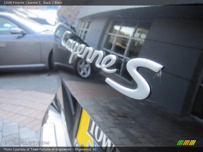 Black / Black 2008 Porsche Cayenne S