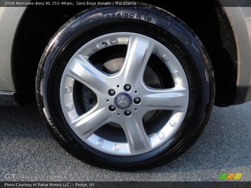 Sand Beige Metallic / Macadamia 2008 Mercedes-Benz ML 350 4Matic