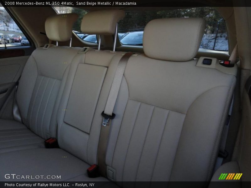 Sand Beige Metallic / Macadamia 2008 Mercedes-Benz ML 350 4Matic