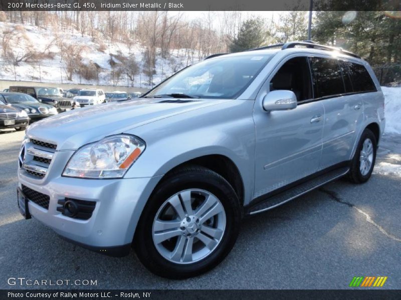 Iridium Silver Metallic / Black 2007 Mercedes-Benz GL 450