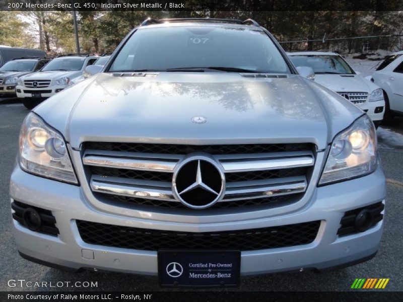 Iridium Silver Metallic / Black 2007 Mercedes-Benz GL 450