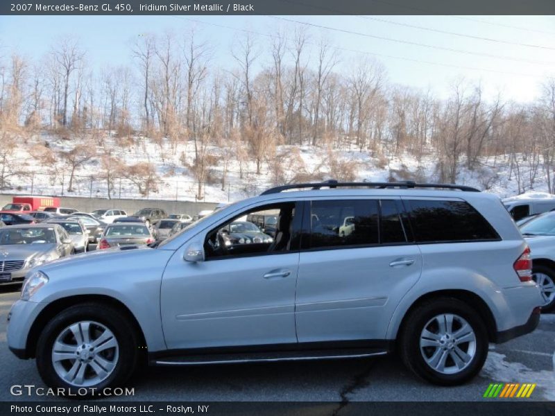 Iridium Silver Metallic / Black 2007 Mercedes-Benz GL 450