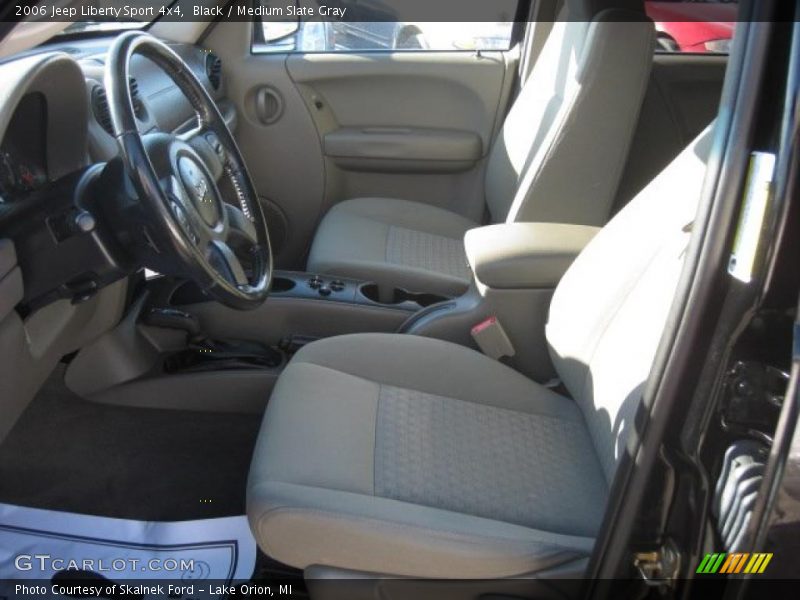 Black / Medium Slate Gray 2006 Jeep Liberty Sport 4x4