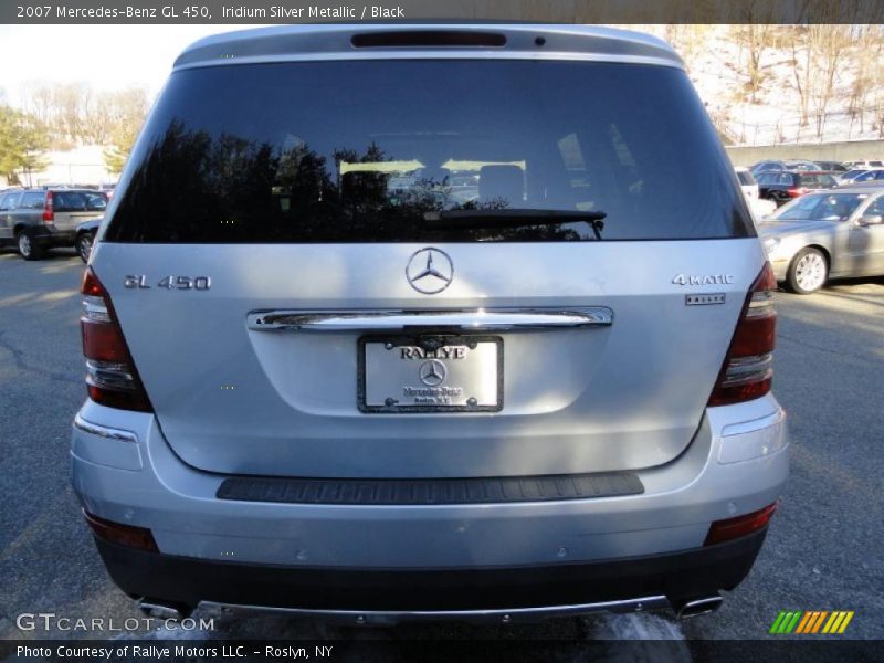 Iridium Silver Metallic / Black 2007 Mercedes-Benz GL 450
