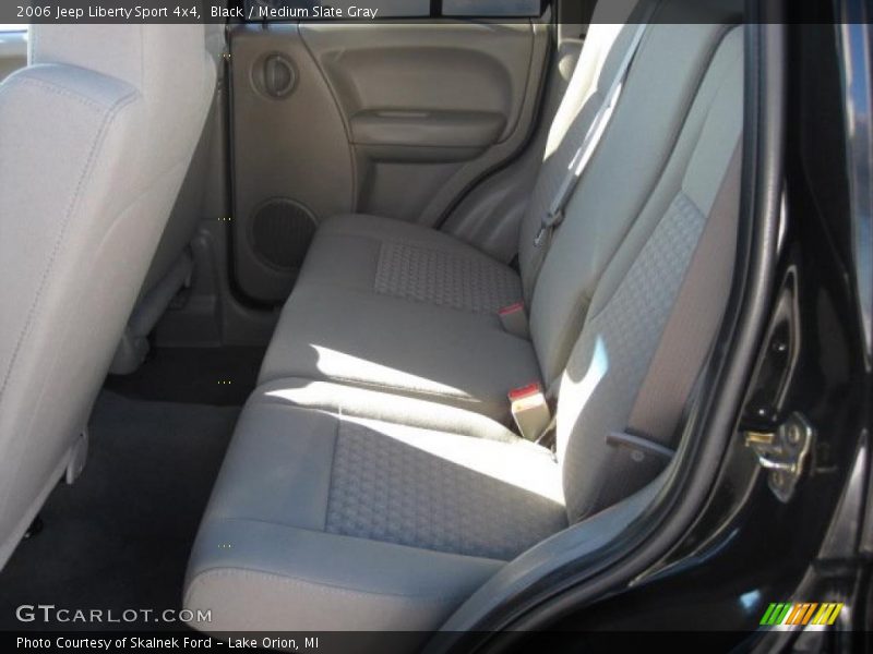 Black / Medium Slate Gray 2006 Jeep Liberty Sport 4x4