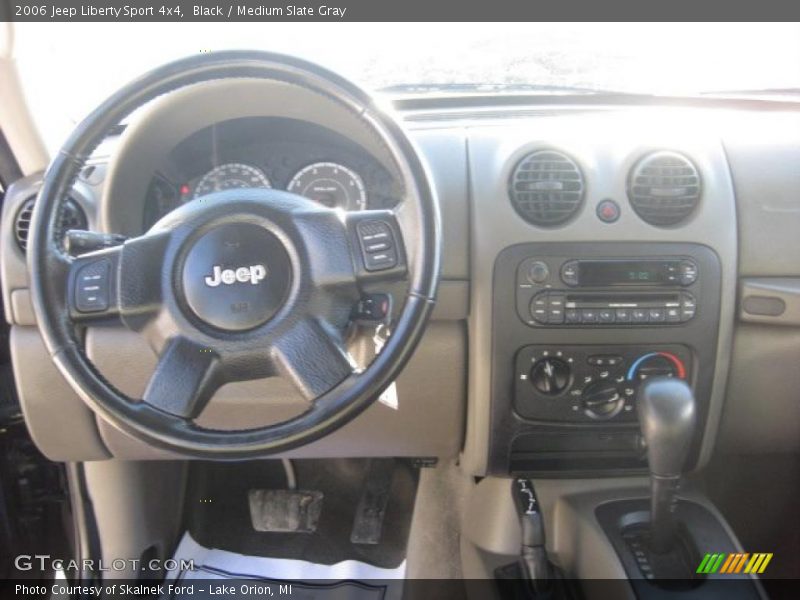 Black / Medium Slate Gray 2006 Jeep Liberty Sport 4x4